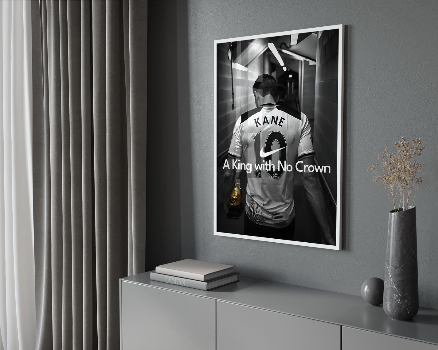 Harry Kane 'A King With No Crown' Poster