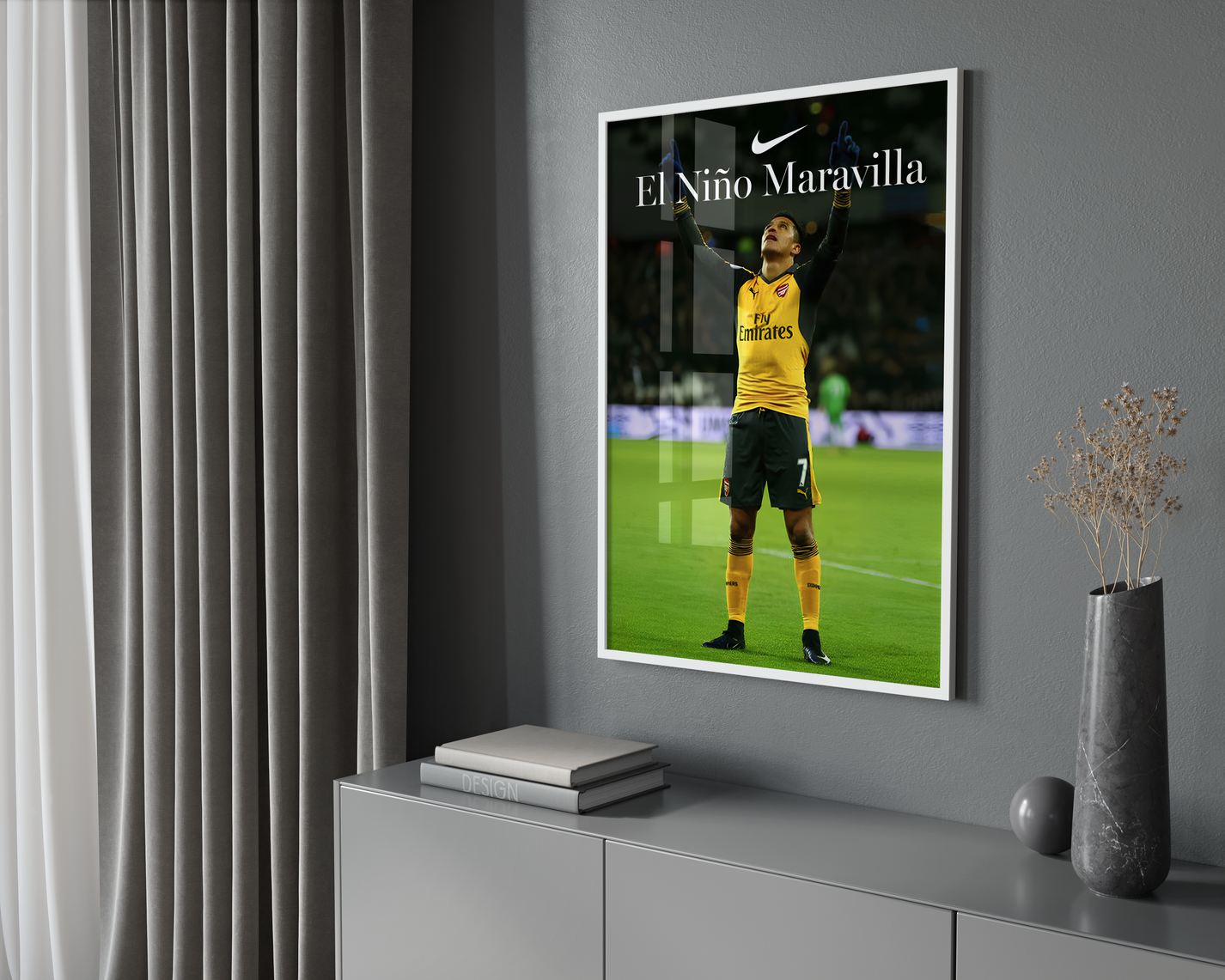 Alexis Sanchez 'Maravilla' Poster