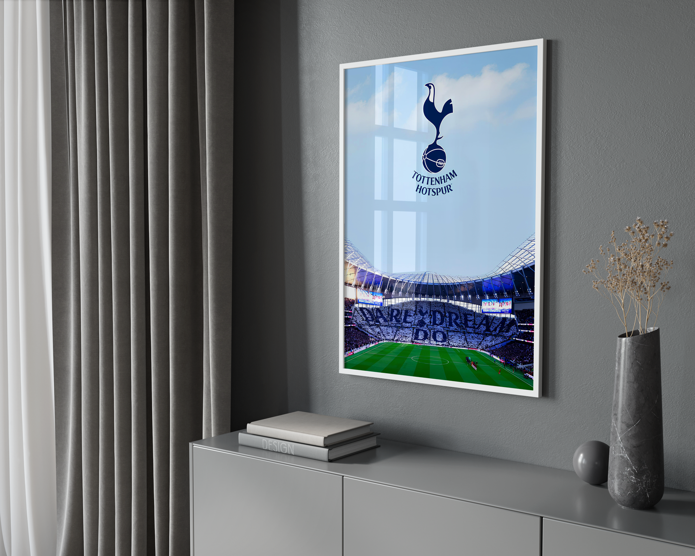 Spurs 'Dare To Dream' Poster