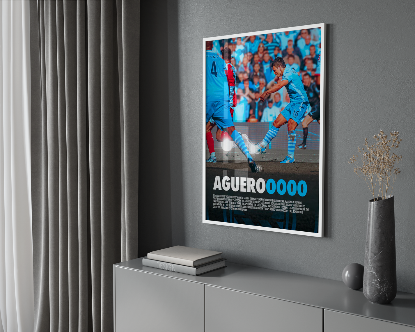 Aguerooooo Poster