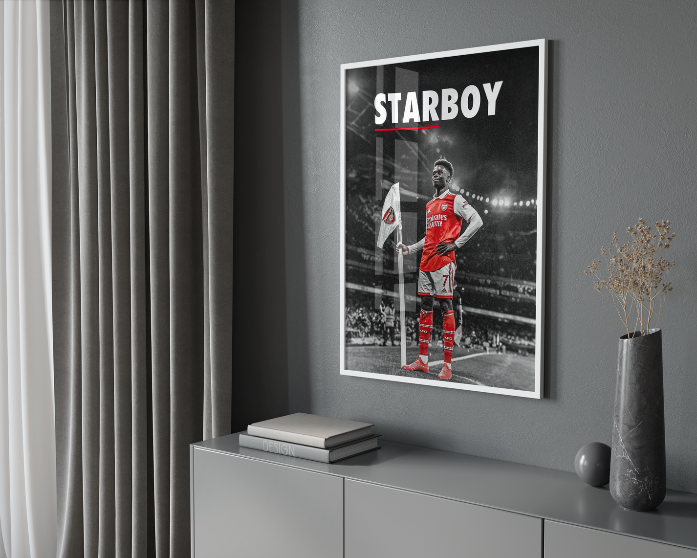 Bukayo Saka 'Starboy' Poster