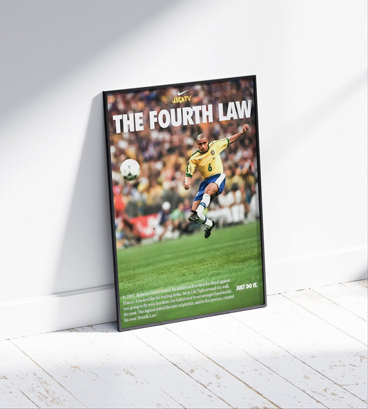 Roberto Carlos 'The Fourth Law' Poster