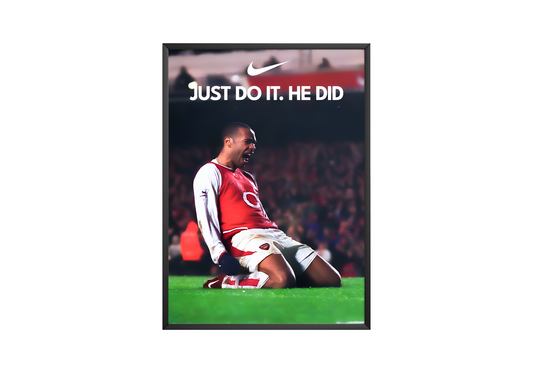 Thierry Henry 'Just Do It' Poster