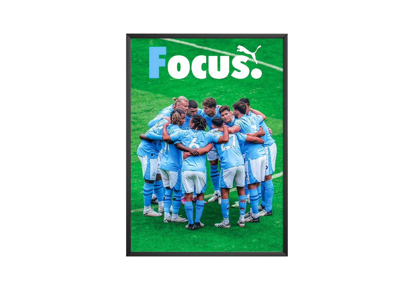 Man City 'Focus' Poster