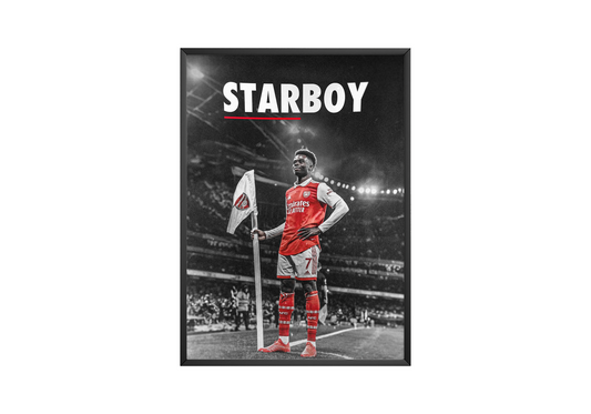 Bukayo Saka 'Starboy' Poster