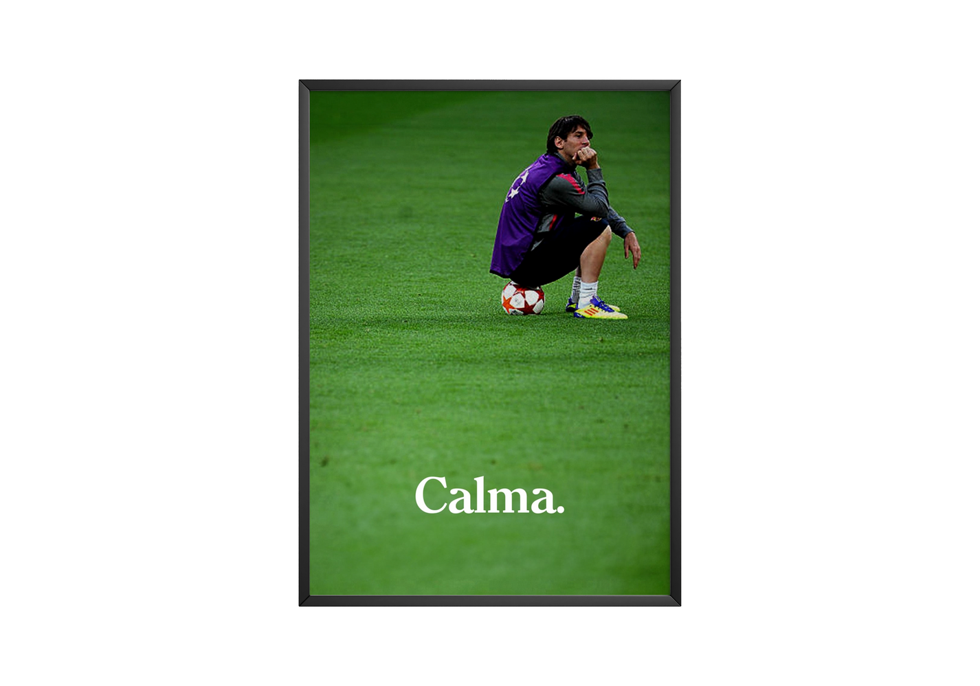 Lionel Messi 'Calma' Poster