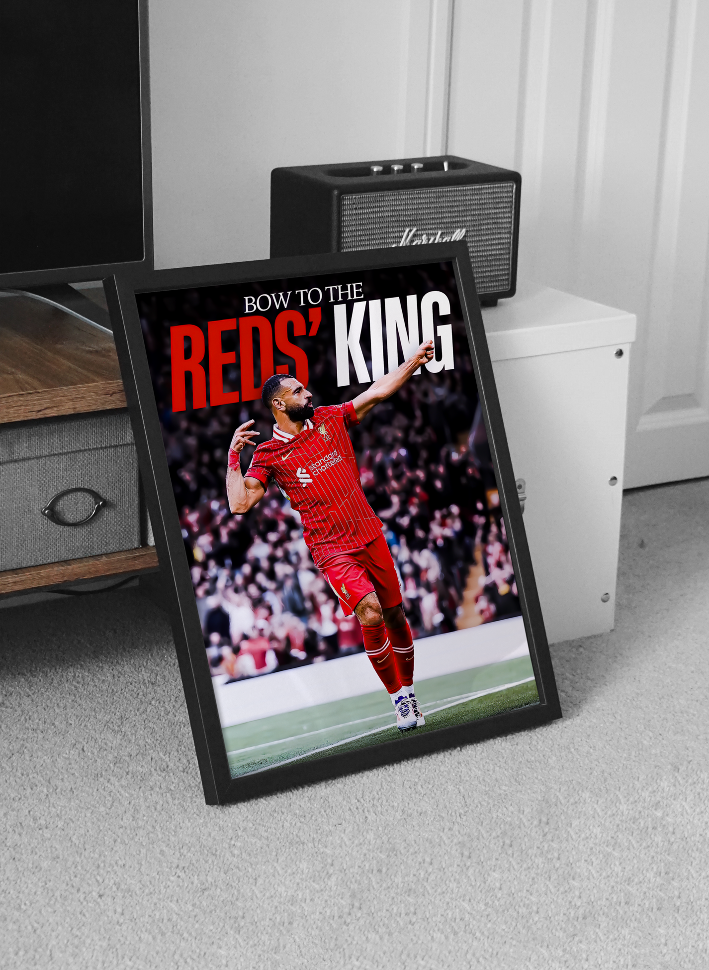 Mohamed Salah 'Reds King' Poster