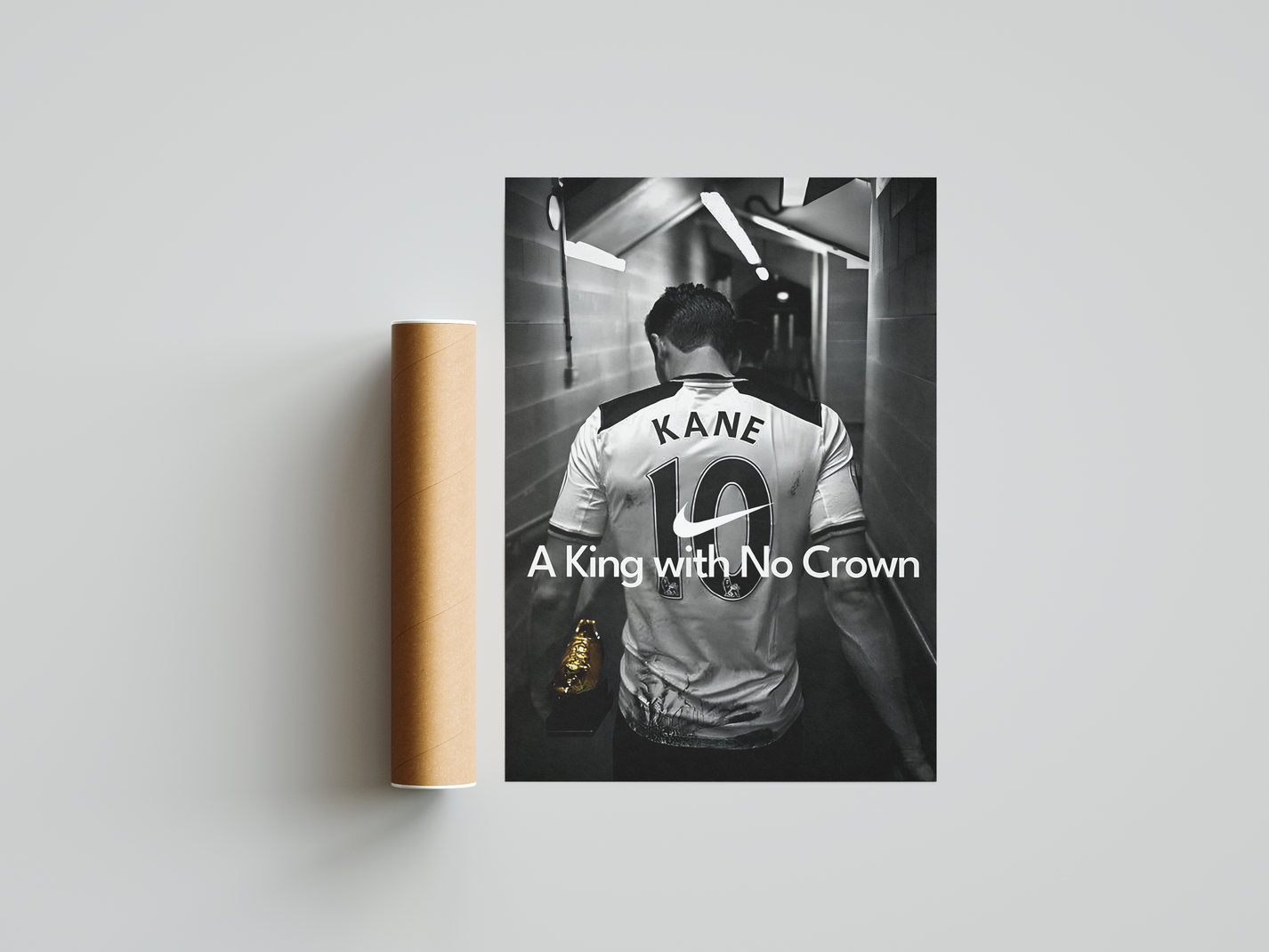 Harry Kane 'A King With No Crown' Poster