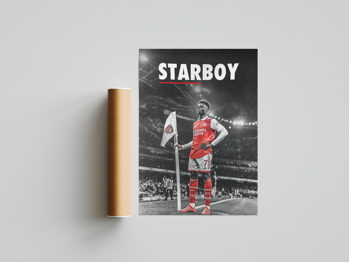 Bukayo Saka 'Starboy' Poster