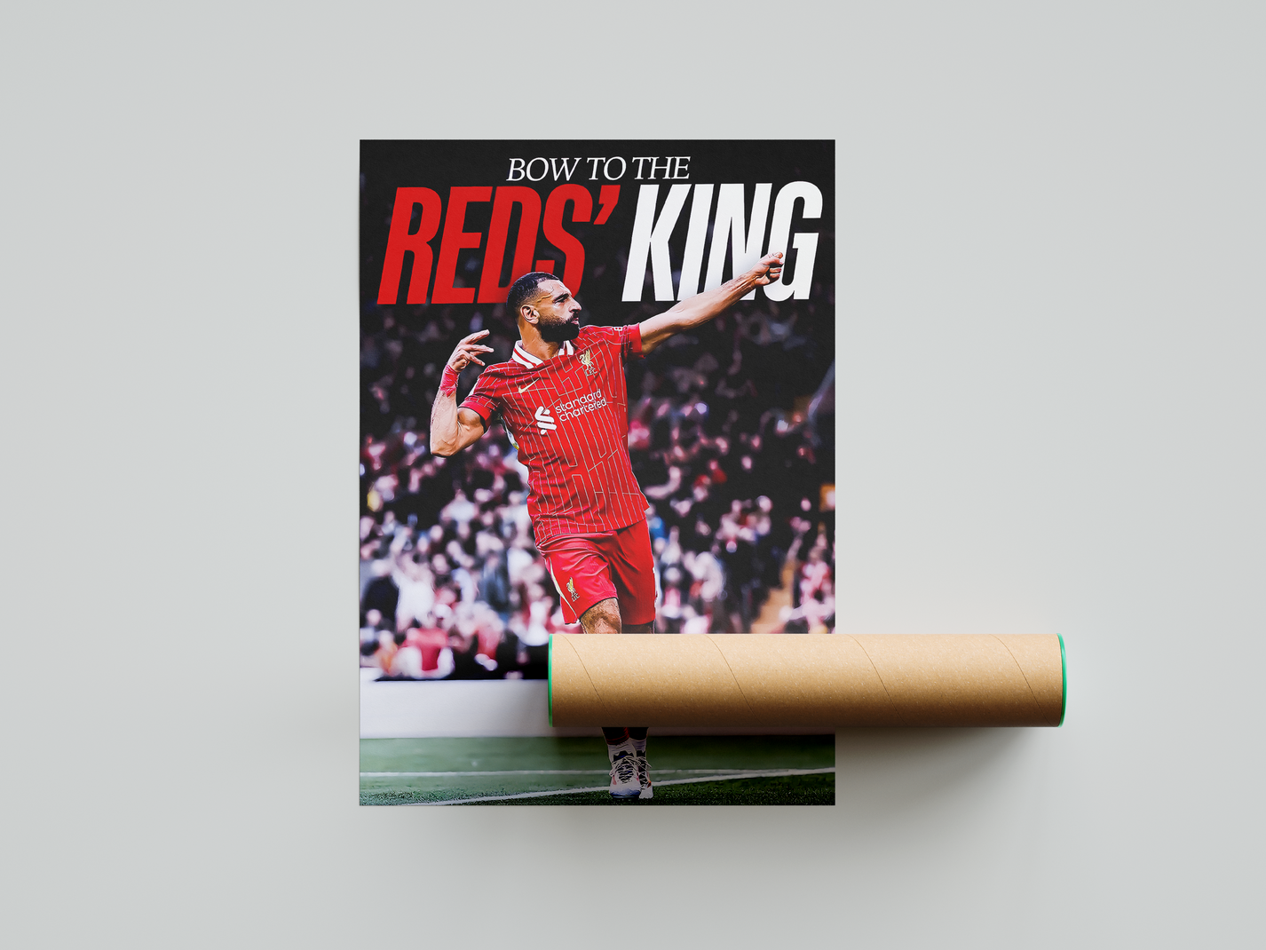 Mohamed Salah 'Reds King' Poster