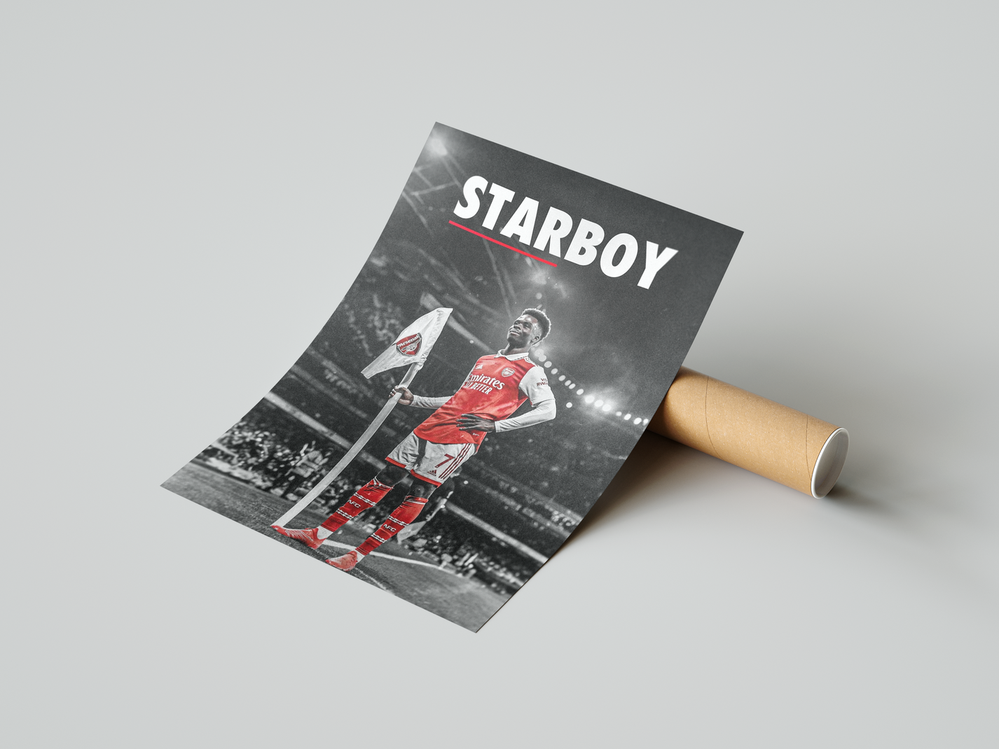 Bukayo Saka 'Starboy' Poster