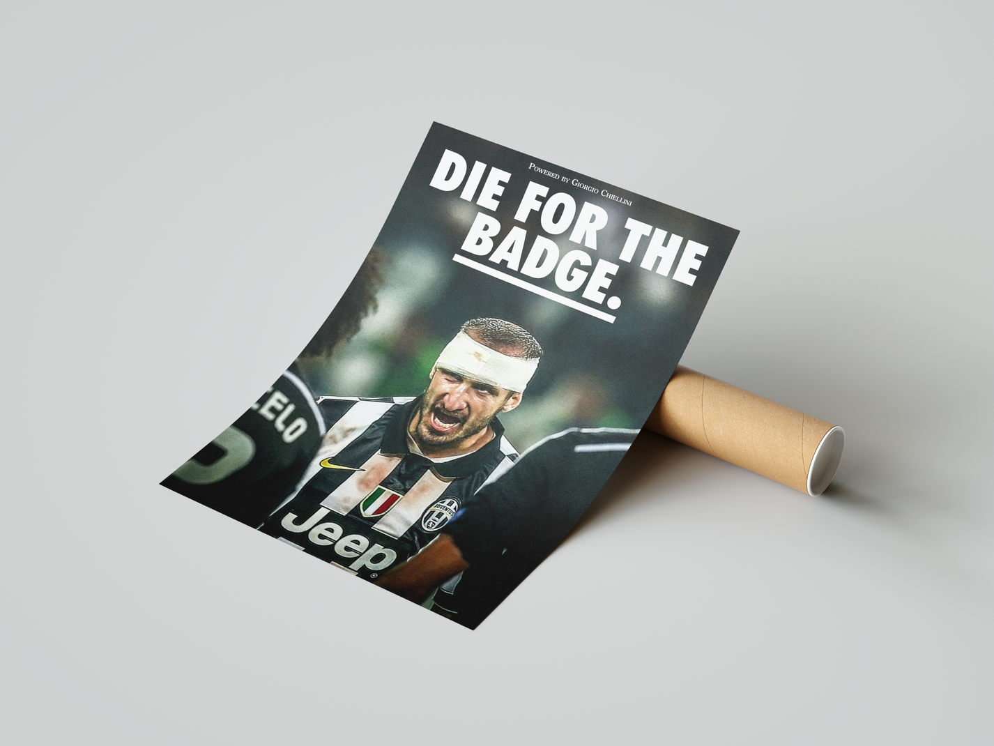 Giorgio Chiellini 'Die For The Badge' Poster