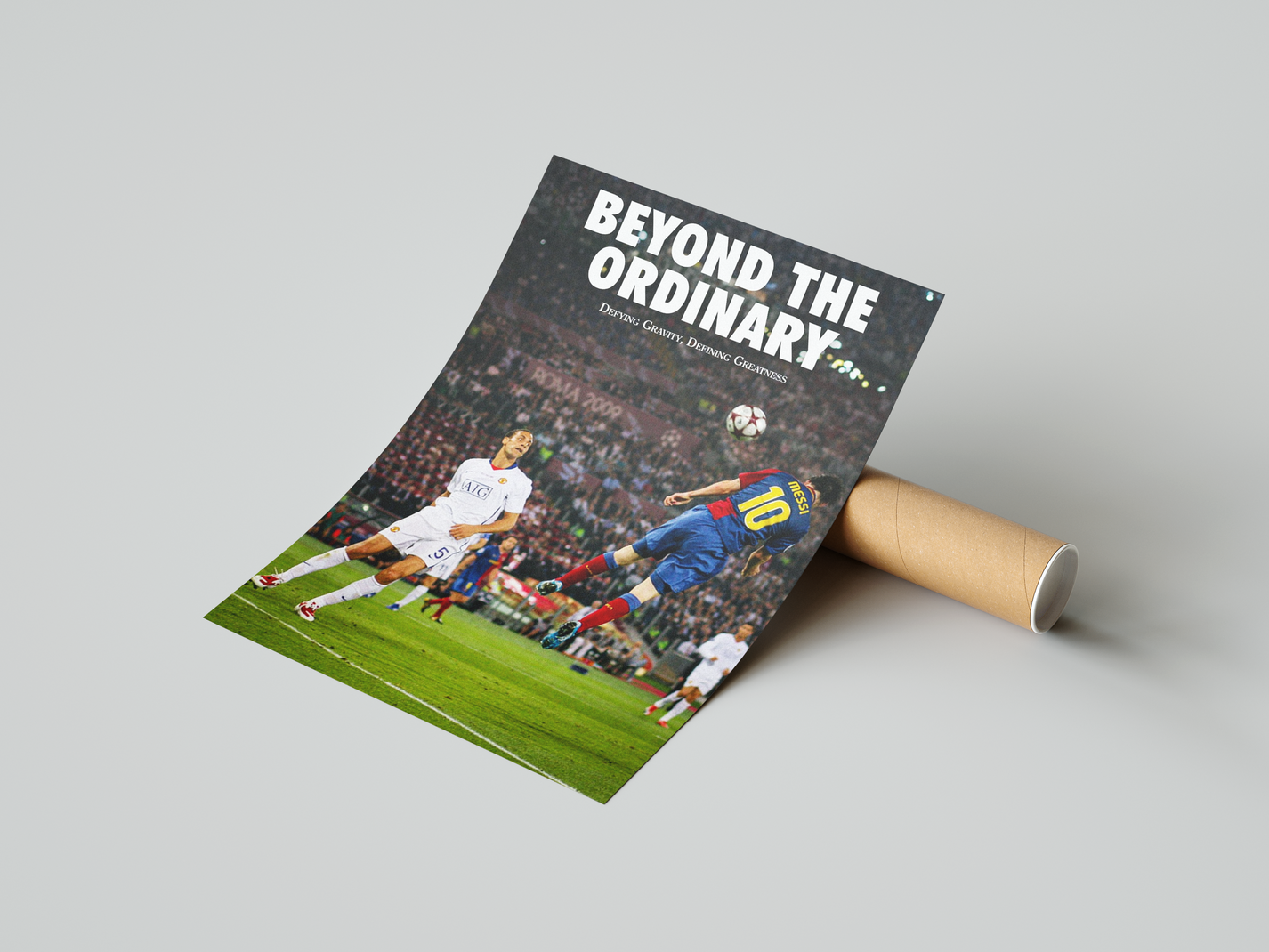 Lionel Messi 'Beyond The Ordinary' Poster