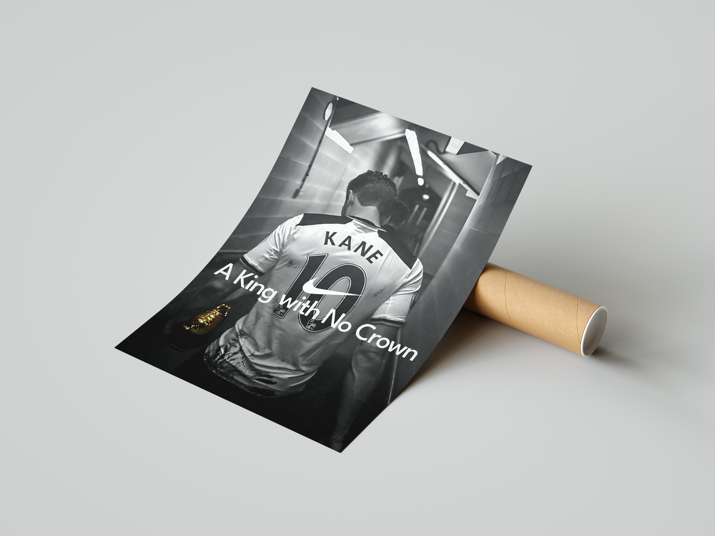 Harry Kane 'A King With No Crown' Poster