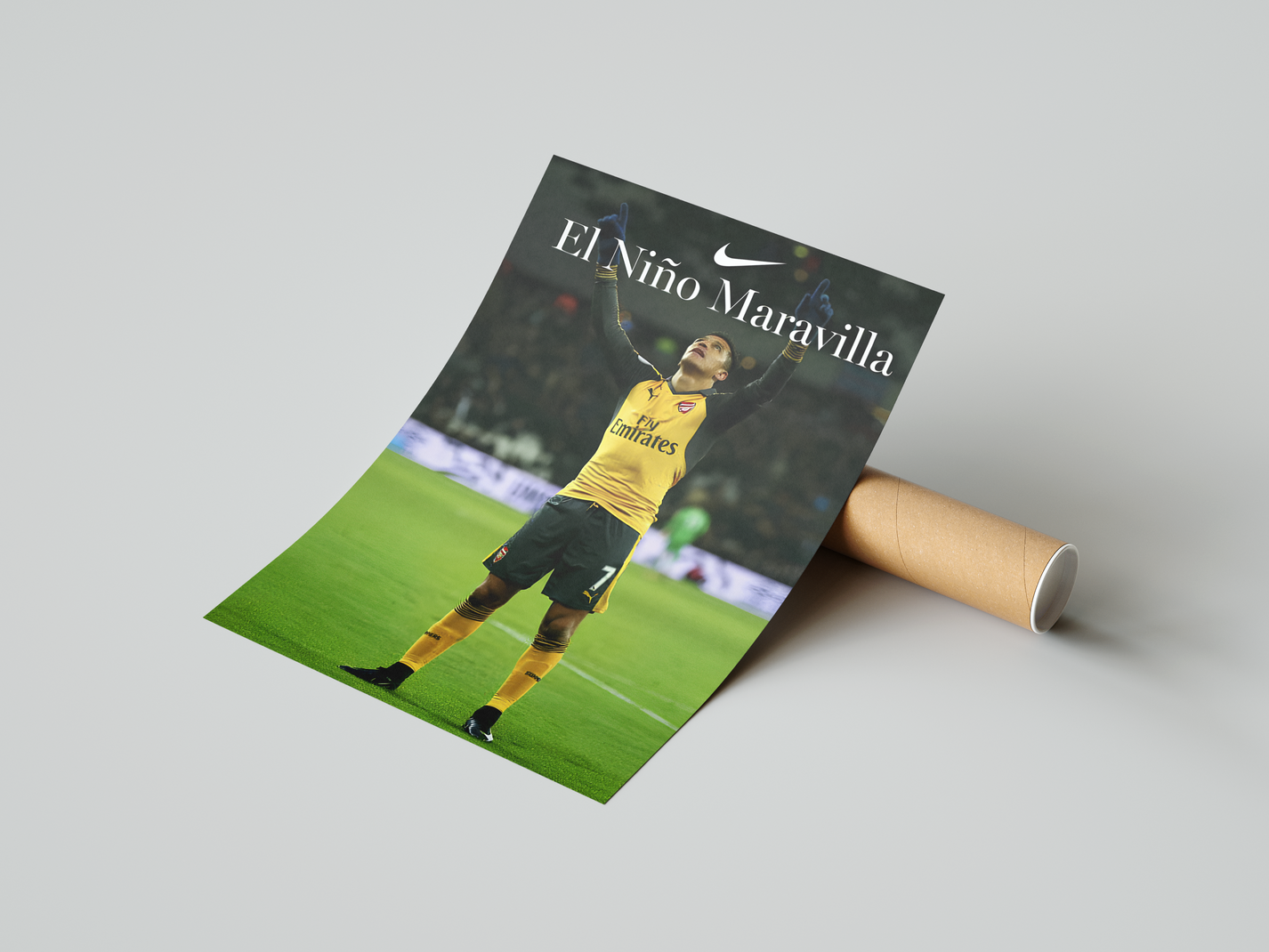 Alexis Sanchez 'Maravilla' Poster