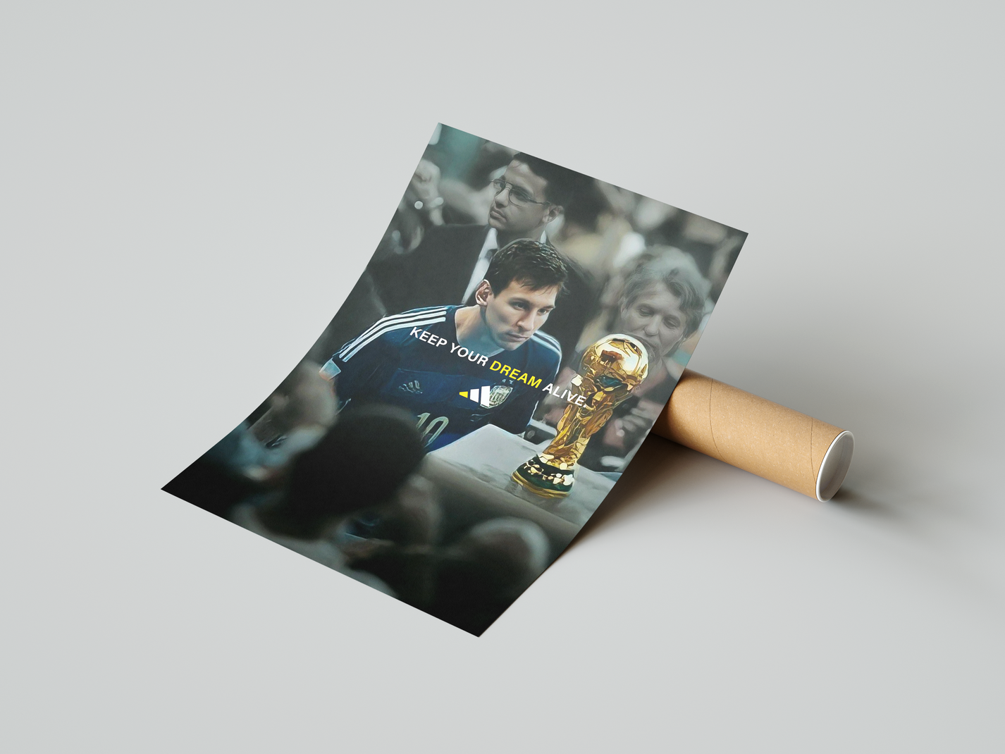 Lionel Messi 'Keep Your Dream Alive' Poster