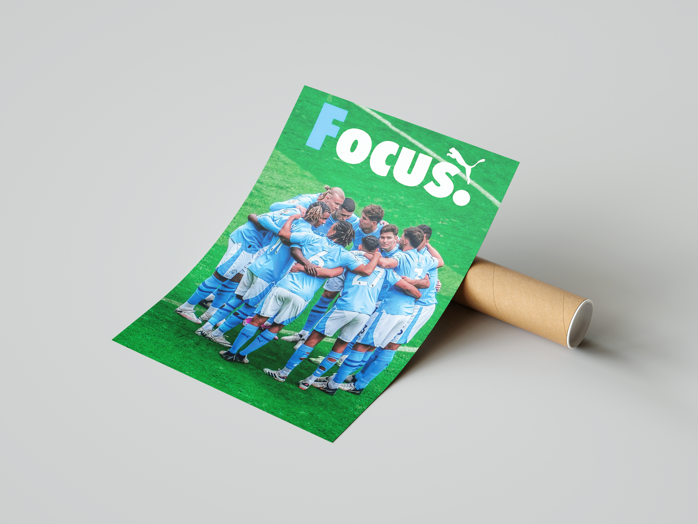 Man City 'Focus' Poster