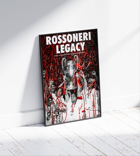 AC Milan 'Rossoneri Legacy' Poster