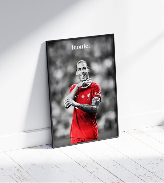 Virgil Van Dijk 'Iconic' Poster