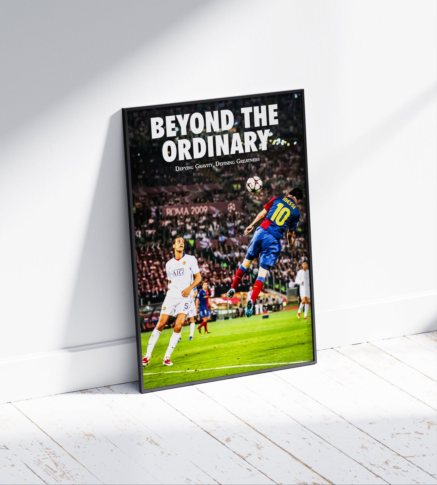 Lionel Messi 'Beyond The Ordinary' Poster