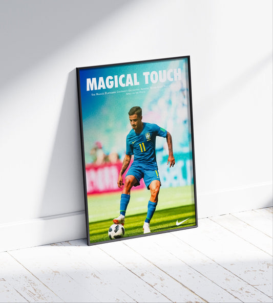 Philippe Coutinho 'Magical Touch' Poster