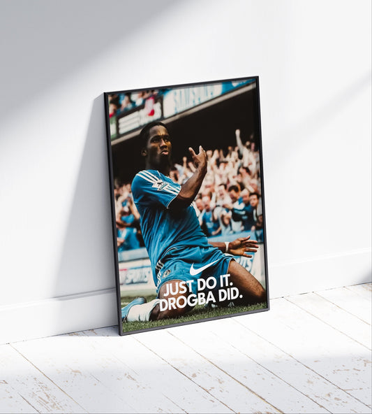 Didier Drogba 'Just Do It' Poster