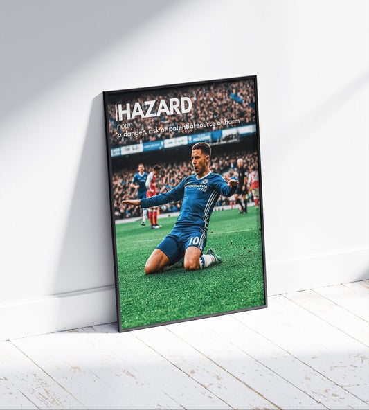 Eden Hazard 'Danger' Poster