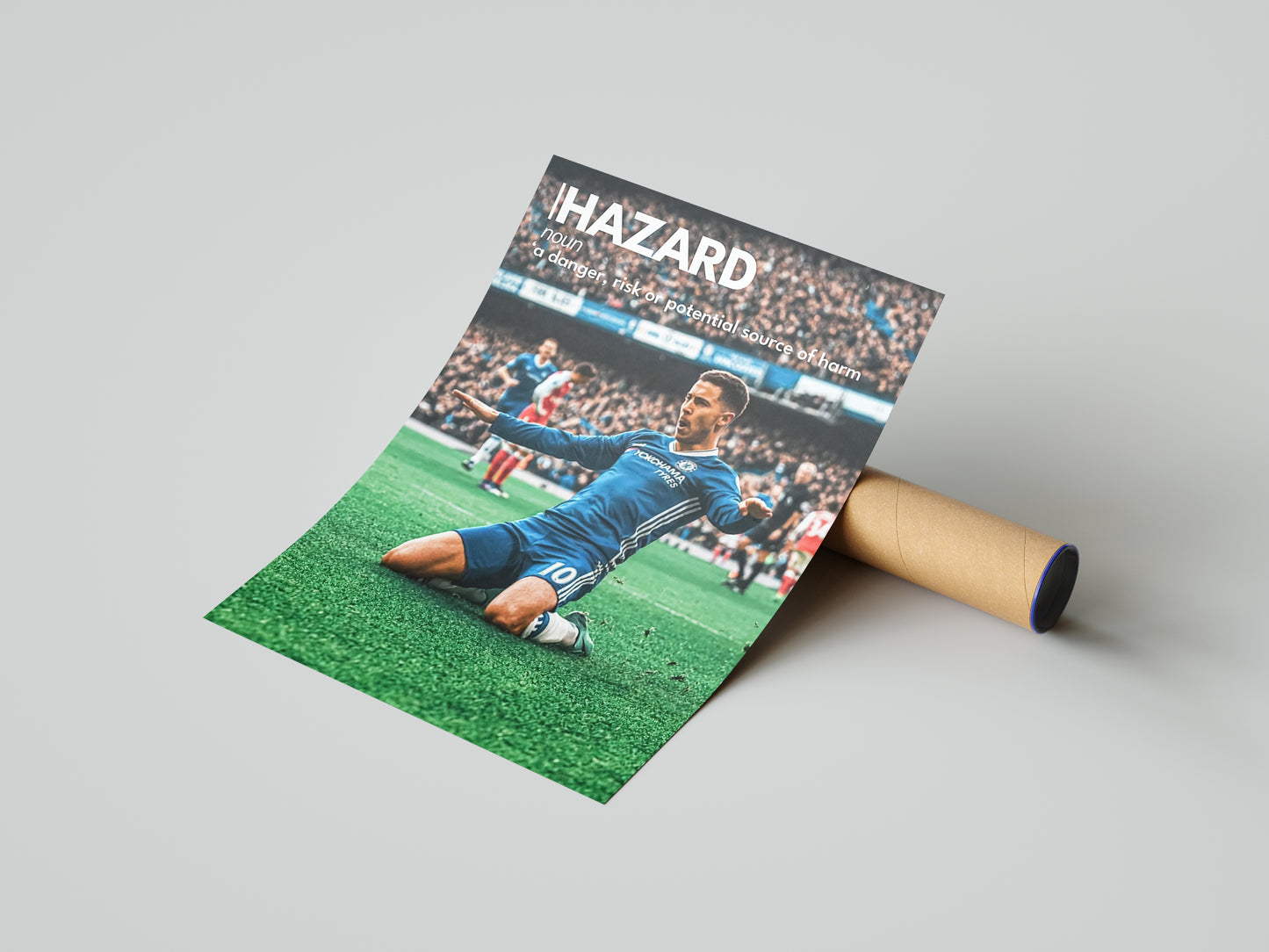 Eden Hazard 'Danger' Poster