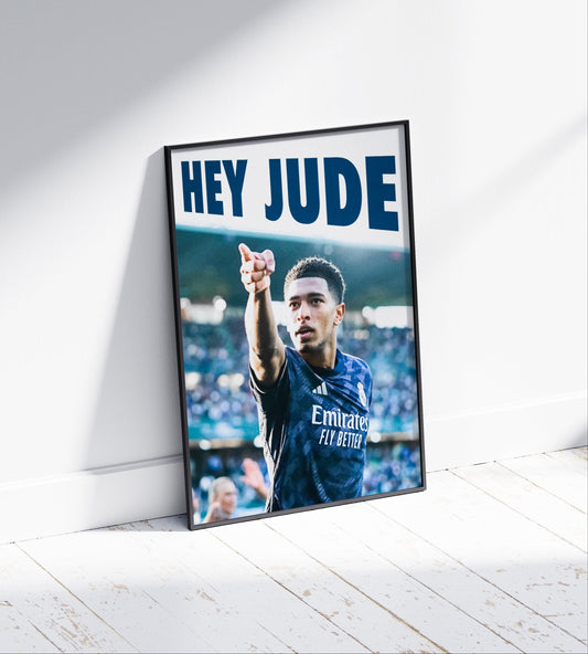 Jude Bellingham 'Hey Jude' Poster