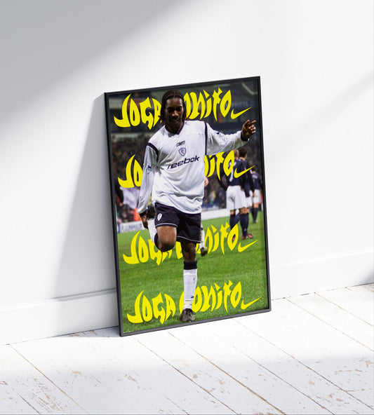 Jay-Jay Okocha 'Joga Bonito' Poster