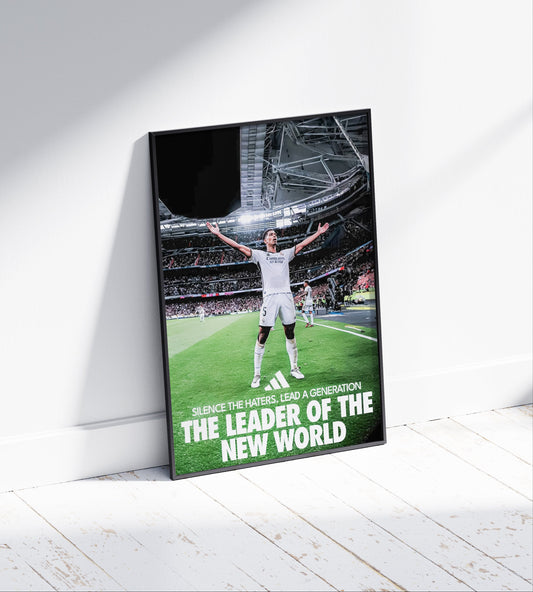 Jude Bellingham 'Leader Of The New World' Poster