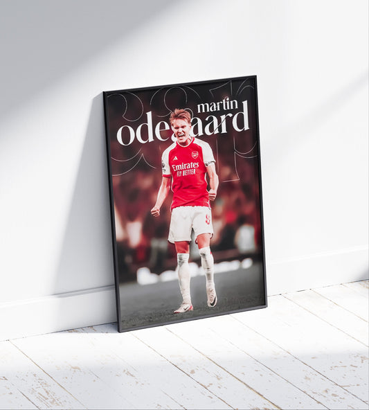 Martin Odegaard 'Focus' Poster