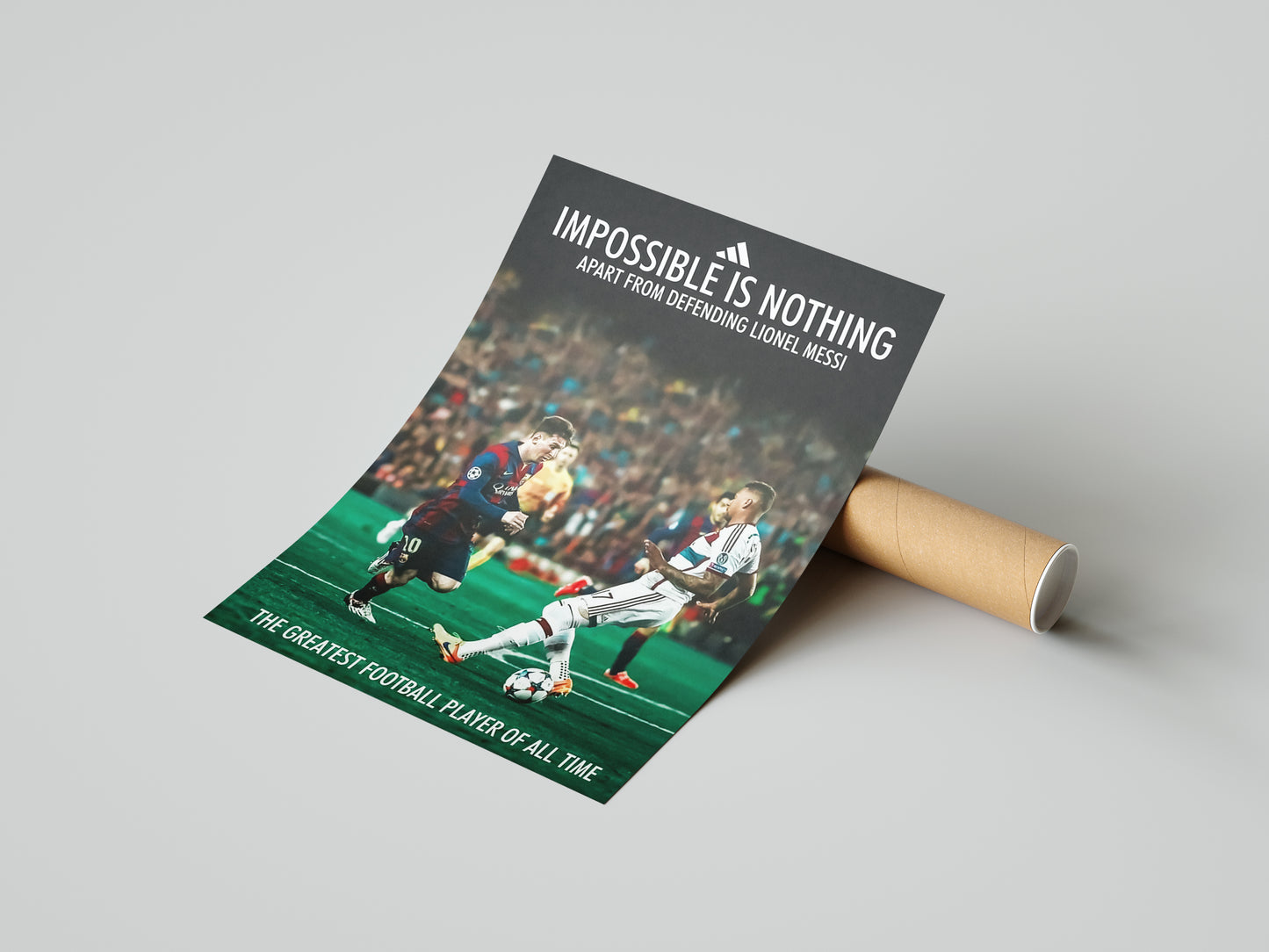 Lionel Messi 'Impossible Is Nothing' Poster