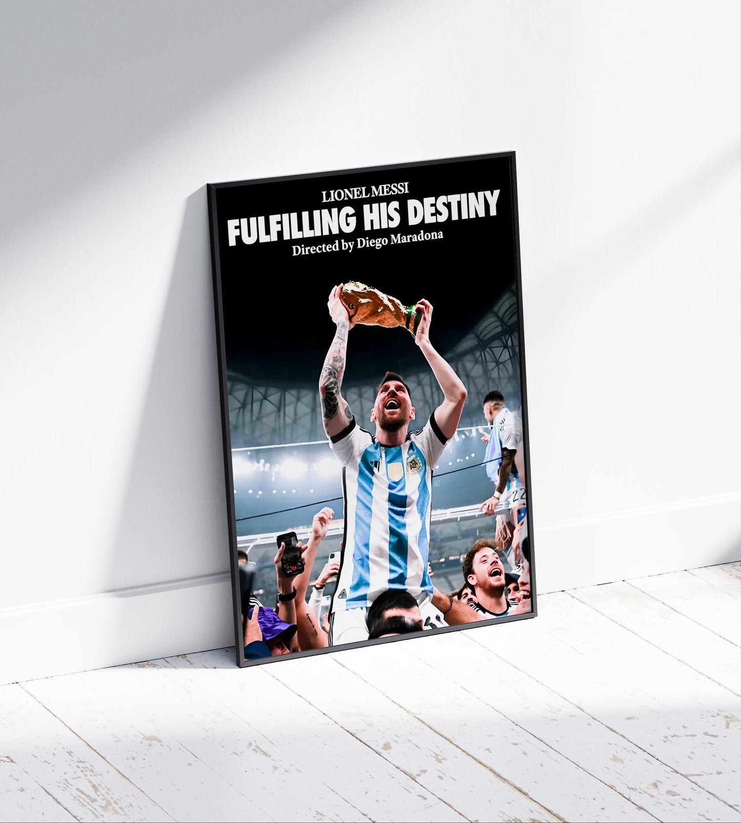 Lionel Messi 'Fulfilling Destiny' Poster