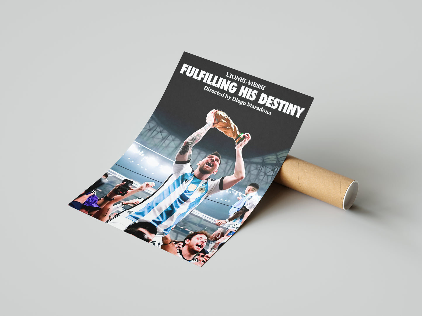 Lionel Messi 'Fulfilling Destiny' Poster