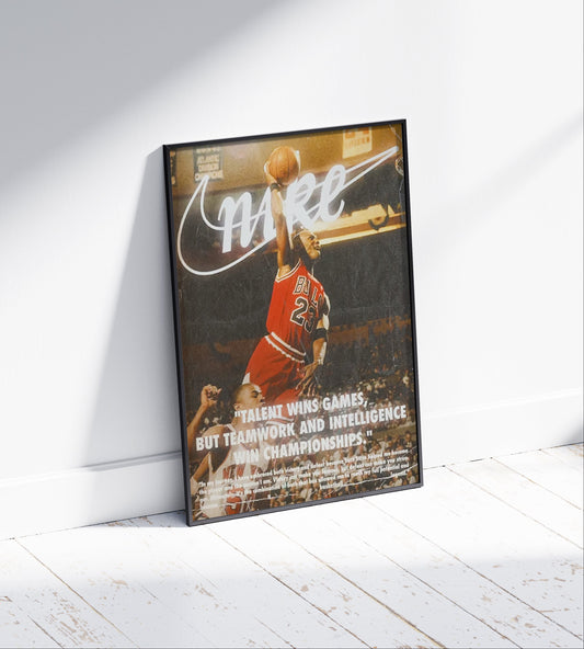 Michael Jordan Poster
