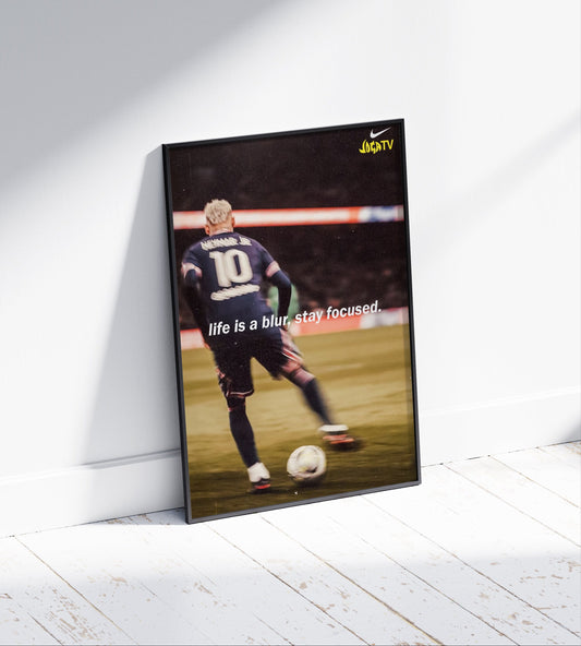 Neymar 'Blur' Poster