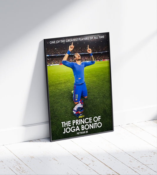 Neymar 'The Prince Of Joga Bonito' Poster