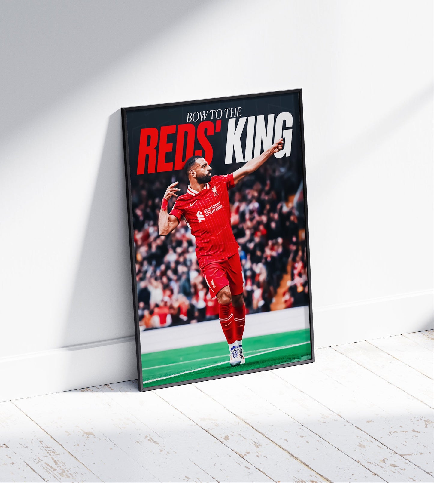 Mohamed Salah 'Reds King' Poster