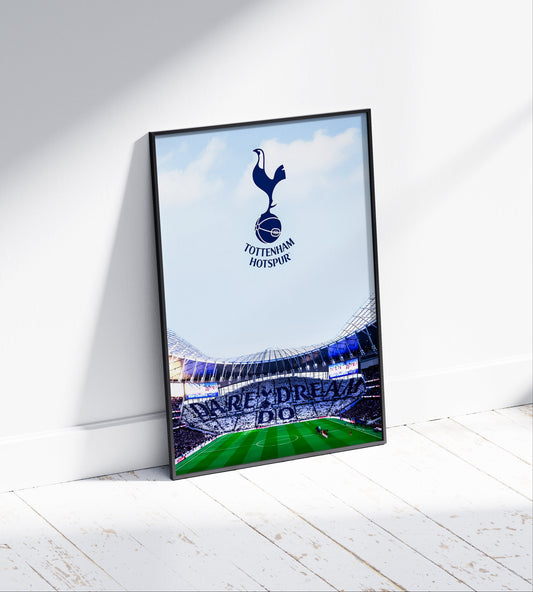 Spurs 'Dare To Dream' Poster