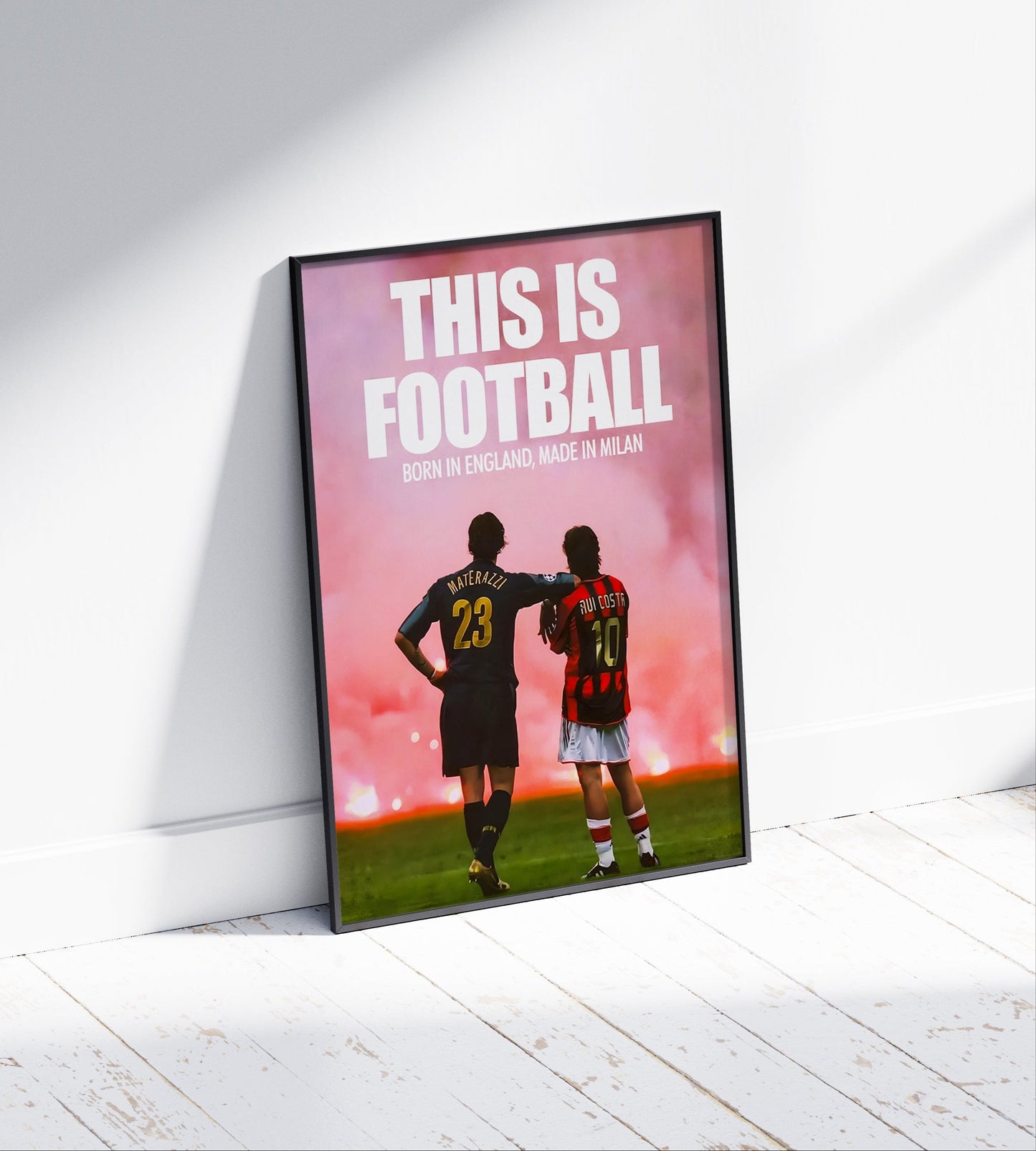 AC Milan & Inter Milan 'This Is Football' Poster