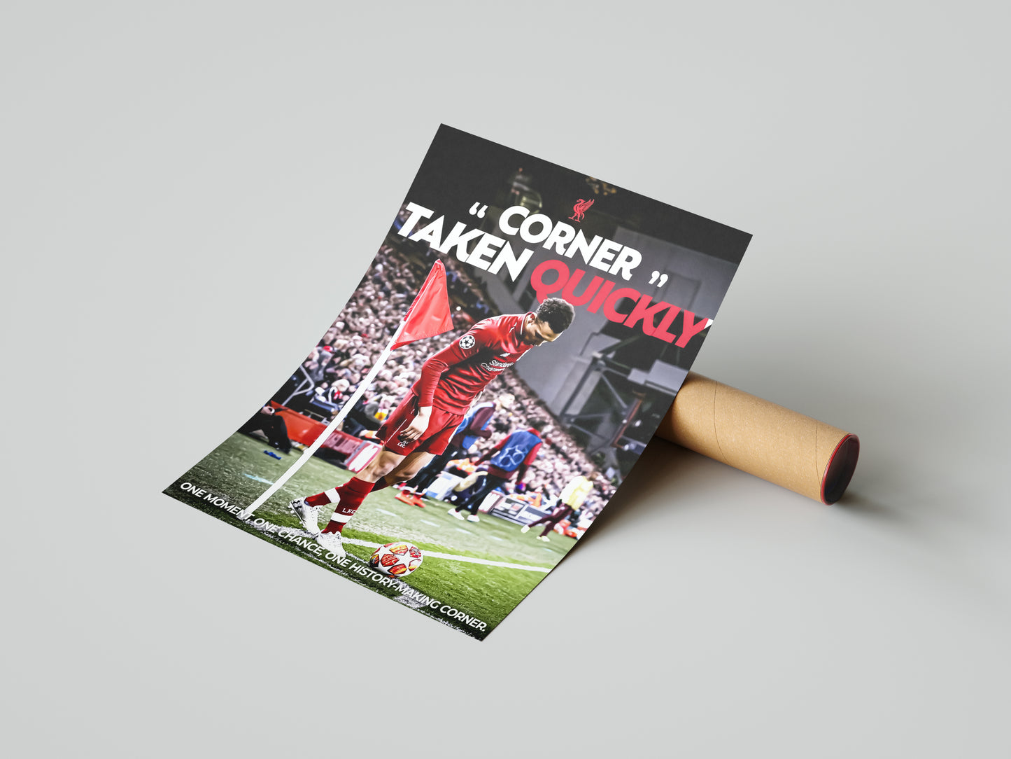 Trent Alexander-Arnold 'Corner Taken Quickly' Poster