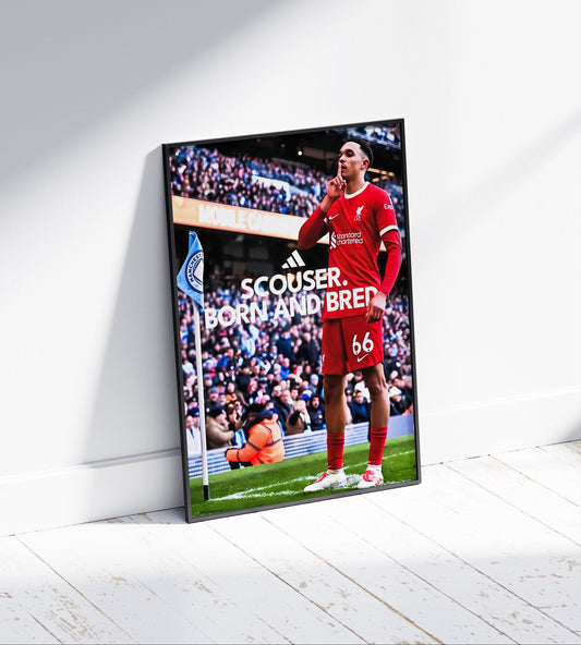 Trent Alexander-Arnold 'Scouser Born & Bred' Poster