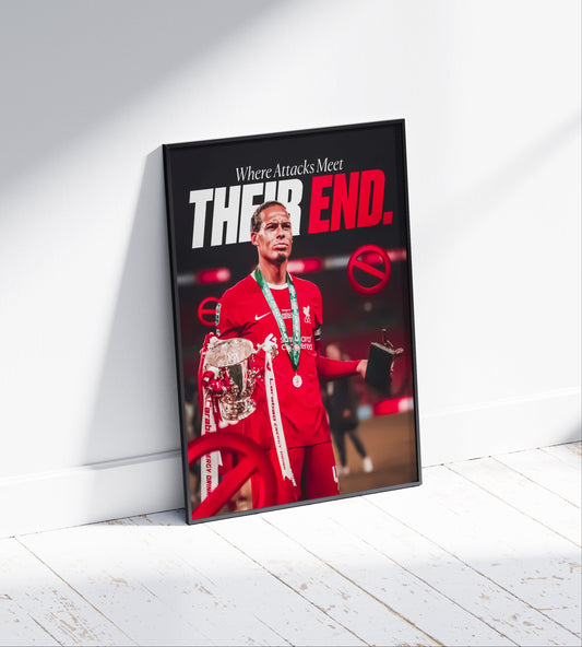 Virgil Van Dijk 'Their End' Poster