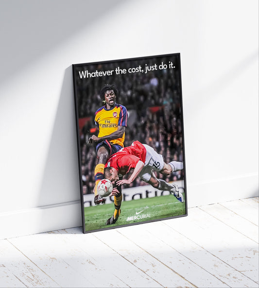 Nemanja Vidic 'Whatever The Cost' Poster