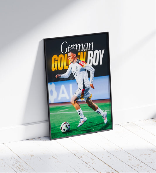 Florian Wirtz 'German Golden Boy' Poster