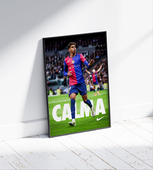 Lamine Yamal 'Calma' Poster