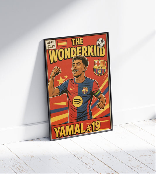 Lamine Yamal 'Wonderkid' Poster