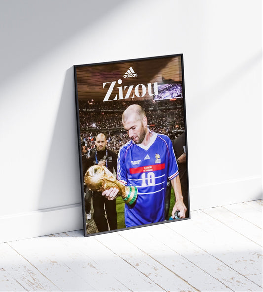 Zidane 'Zizou' Poster